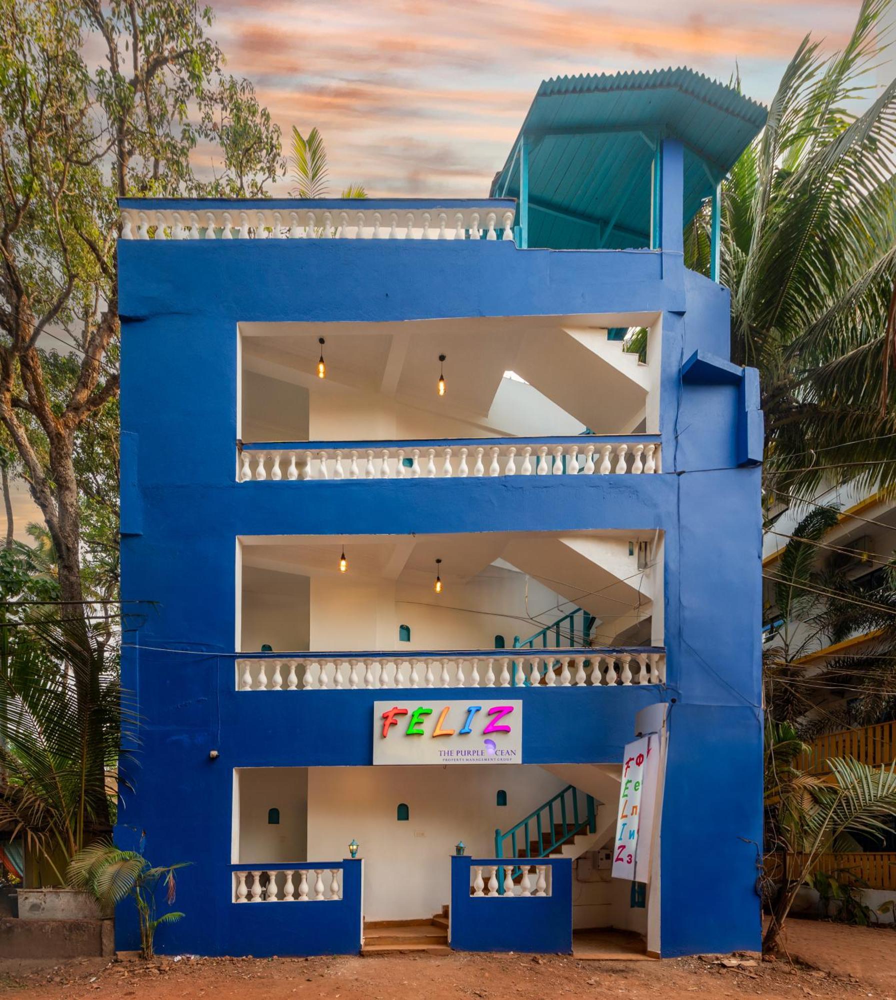 Hotel Feliz Arambol Exterior foto